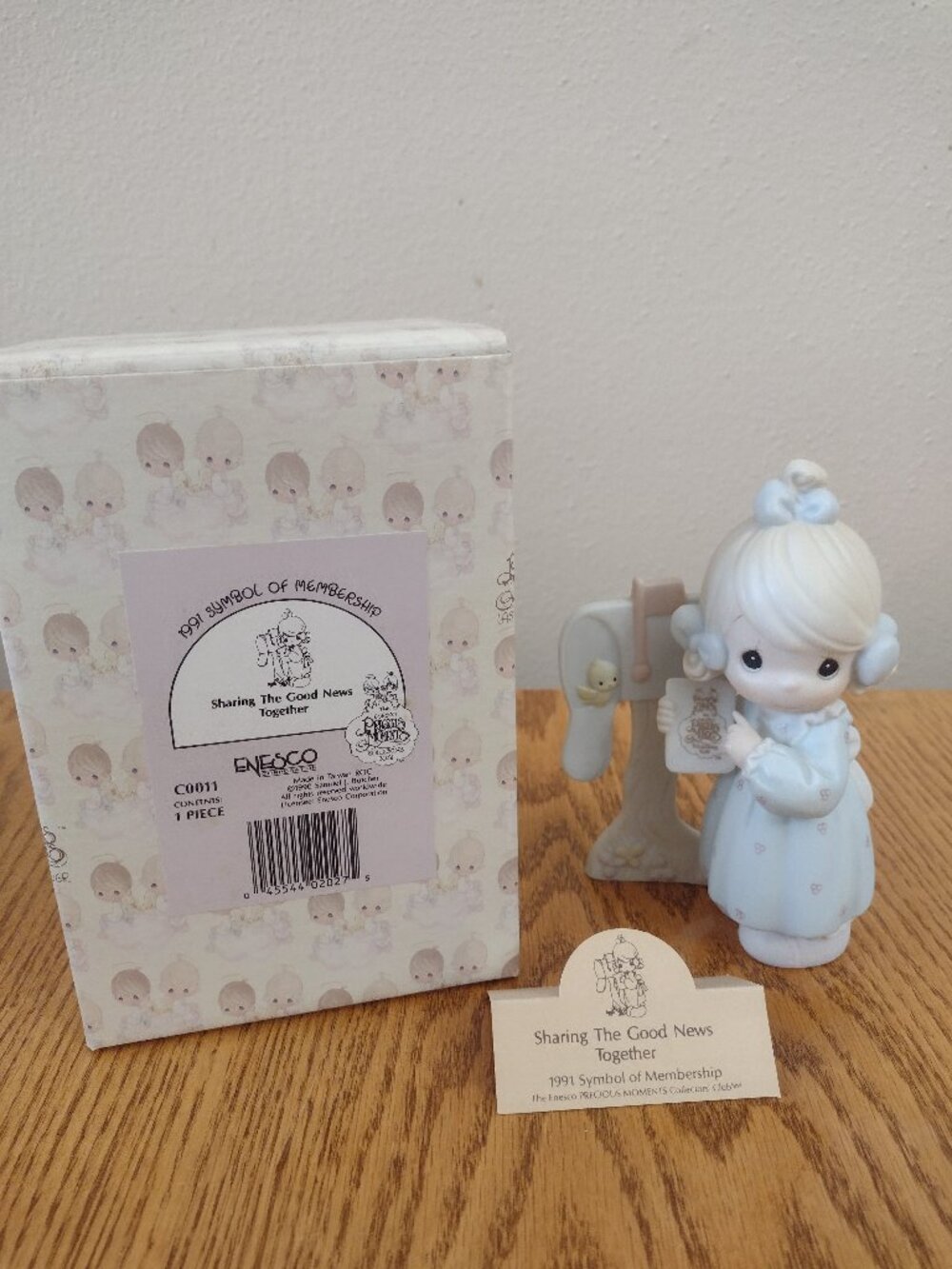 1991 Precious Moments "Sharing The Good News Together" - C0011 ~ In BOX
